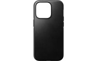 Nomad Back Cover Modern Leather Horween iPhone 14 Pro Schwarz