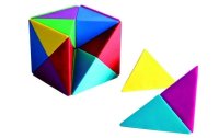 Trendform Haftmagnet Tangram Cube 24er Set, Mehrfarbig