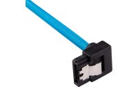 Corsair SATA3-Kabel Premium Set Blau 60 cm gewinkelt
