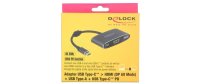 Delock Adapter USB-C - HDMI, USB 3.0 Schwarz