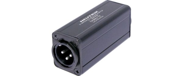 Neutrik Audio-Adapter XLR 3 Pole, male - Klinke 6.3mm, female