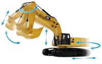 Caterpillar Baustellenfahrzeug CAT 336 Excavator 1:24