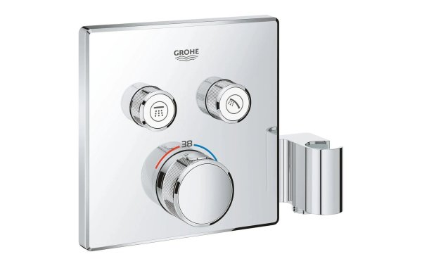 GROHE Duscharmatur Grohtherm SmartControl 43 mm, mit Brausehalter