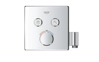 GROHE Duscharmatur Grohtherm SmartControl 43 mm, mit Brausehalter