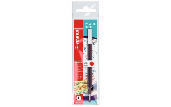 STABILO Patrone Palette Refill Rot, 0.4 mm