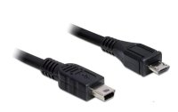Delock USB 2.0-Kabel  Micro-USB B - Mini-USB B 1 m