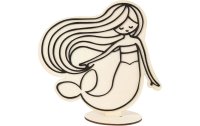 Creativ Company Holzartikel Meerjungfrau 18 cm
