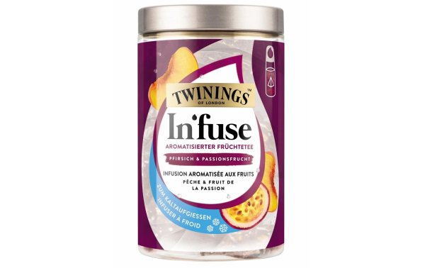 Twinings Teebeutel Infuse Pfirsich & Passionsfrucht 12 Stück