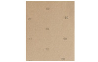 Krafter Schleifpapier Flint P60, 5 Stück