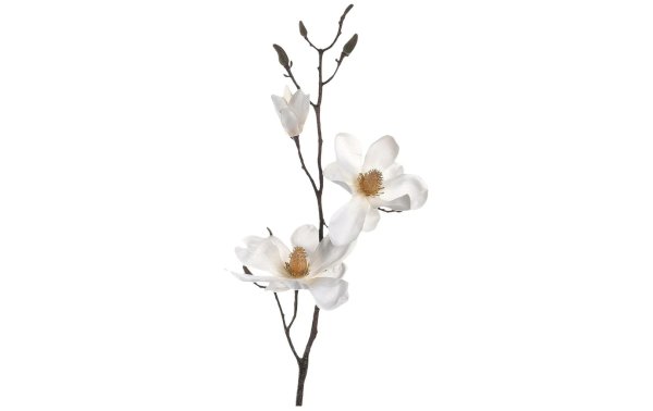 Leonardo Kunstblume Magnolienzweig Vernazza 40 cm, 12 Stück