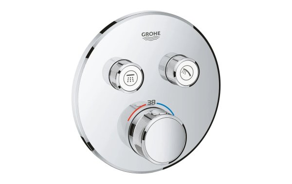 GROHE Duscharmatur Grohtherm SmartControl 43 mm, Chrom