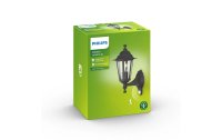 Philips Wandleuchte Peking, E27, 60 W, Schwarz