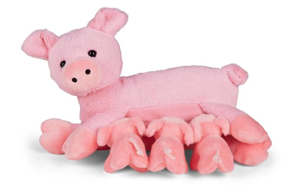 Mamanimals Kuscheltier Mama Schwein & Babys 25 cm