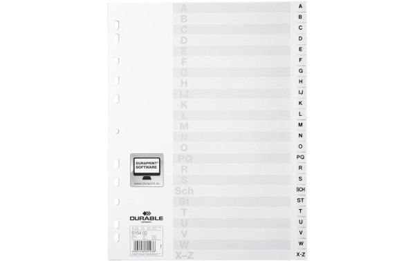 DURABLE Register A4  A-Z 24-teilig