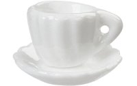 HobbyFun Mini-Utensilien Kaffeetasse Weiss