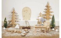 HobbyFun Mini-Utensilien Holztür V Natur