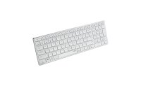 Rapoo Funk-Tastatur E9700M Ultraslim Weiss