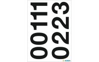 Herma Stickers Zahlensticker Zahlen 0-9, 33, 2 Blatt