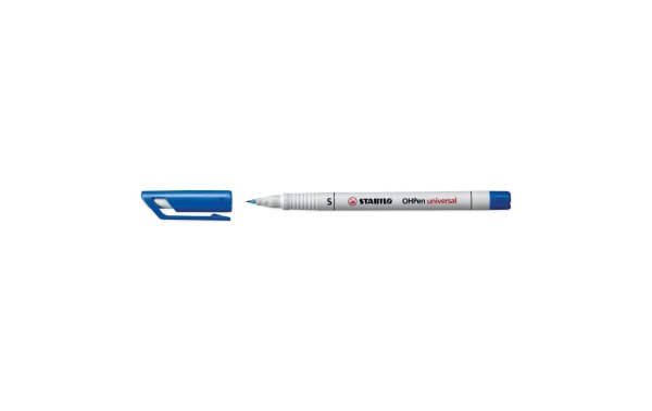 STABILO OHP-Pen Universal Blau, 10 Stück