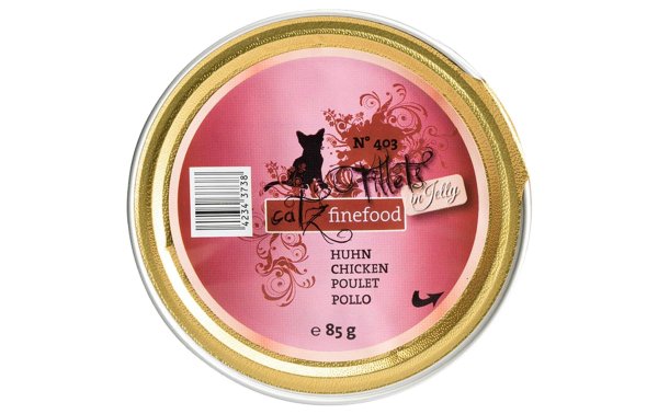 catz finefood Nassfutter Fillets No.403 Huhn, 85 g