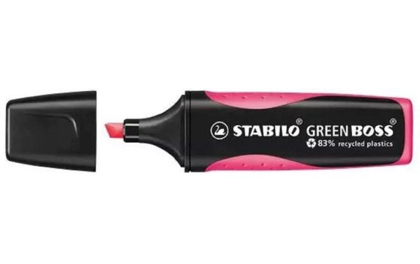 STABILO Textmarker Greenboss Pink, 10 Stück