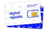 Digital Republic SIM-Karte Unlimitiert Internet für 30 Tage - Medium Speed