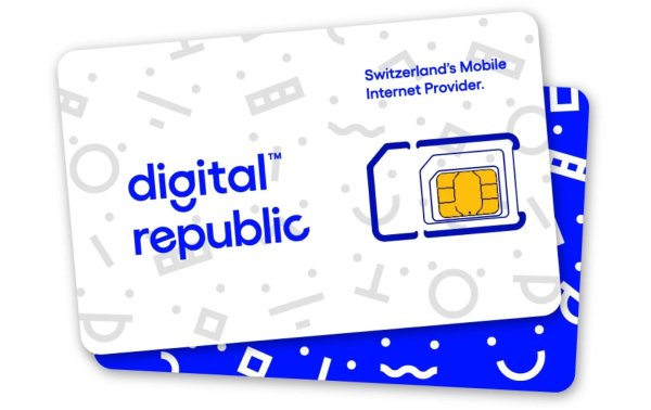 Digital Republic SIM-Karte Unlimitiert Internet für 30 Tage - High Speed