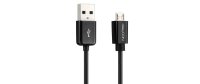 deleyCON USB 2.0-Kabel  USB A - Micro-USB B 0.15 m