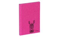 Pagna Notizbuch Save me Zebra A6, Dot, Pink