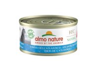 Almo Nature Nassfutter HFC Natural Atlantikthunfisch, 70 g