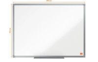 Nobo Magnethaftendes Whiteboard Essence 45 cm x 60 cm, Weiss