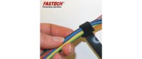 FASTECH Klettkabelbinder ETK-3-2 13 x 200 mm Schwarz, 100 Stück