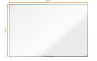 Nobo Magnethaftendes Whiteboard Essence 120 cm x 180 cm, Weiss