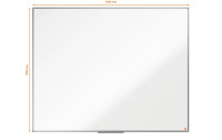 Nobo Magnethaftendes Whiteboard Essence 120 cm x 150 cm, Weiss