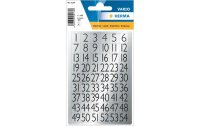 Herma Stickers Zahlensticker Zahlen 1-100, 13 x 12, 4 Blatt