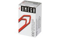 Omega Büroklammer No4 32 mm 100 Stück