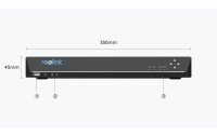 Reolink Netzwerkrekorder RLN-36 36 Kanal 0 TB