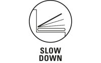 Diaqua Toilettensitz Race Slow Down Schwarz matt