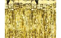 Partydeco Partyaccessoire Vorhang 90 x 250 cm, Gold