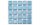 Glorex Selbstklebendes Mosaik Poly-Mosaic 5 mm Hellblau