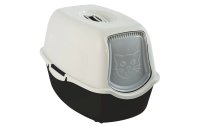 Rotho Katzentoilette Bailey Eco, Sand – Schwarz