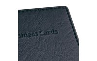 Sigel Visitenkartenbuch 9 x 5.8 cm, Schwarz