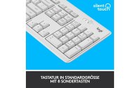 Logitech Tastatur-Maus-Set MK295 White CH-Layout