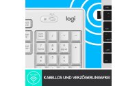 Logitech Tastatur-Maus-Set MK295 White CH-Layout