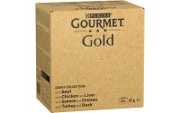 Purina Nassfutter Gourmet Gold Megapack, in Sauce,  96 x 85 g