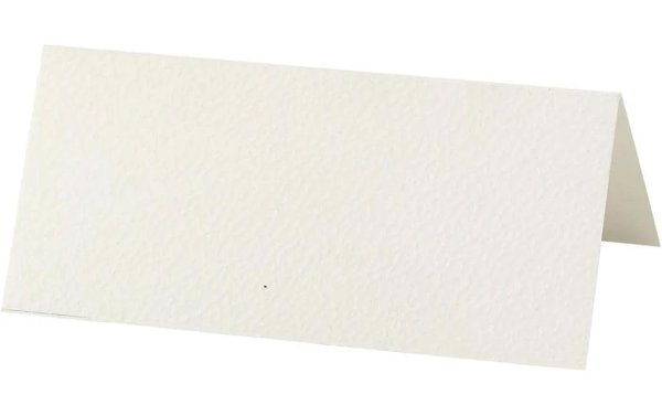 Creativ Company Tischkarte 9 x 4 cm, 20 Stück, Chamois