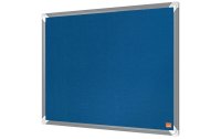 Nobo Pinnwand Premium Plus 90 cm x 60 cm, Blau