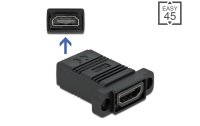 Delock Easy 45 HDMI Adapter gerade HDMI - HDMI