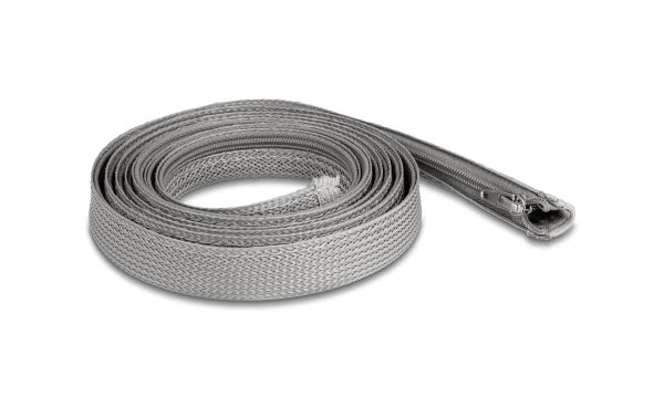 Delock Kabelschlauch 2 m x 20 mm Grau