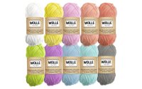 URSUS Wolle 29 m Pastell, 10-teilig